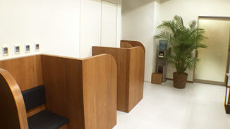 川崎中央クリニックの待合室